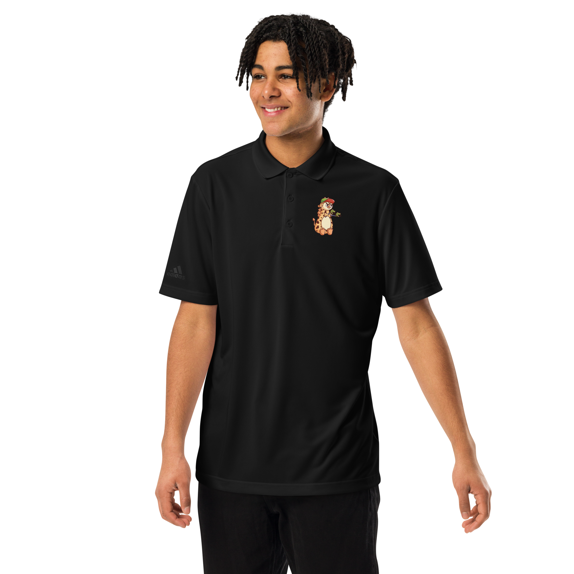 Gribetang girafpingvin adidas Premium Polo Shirt Voksen