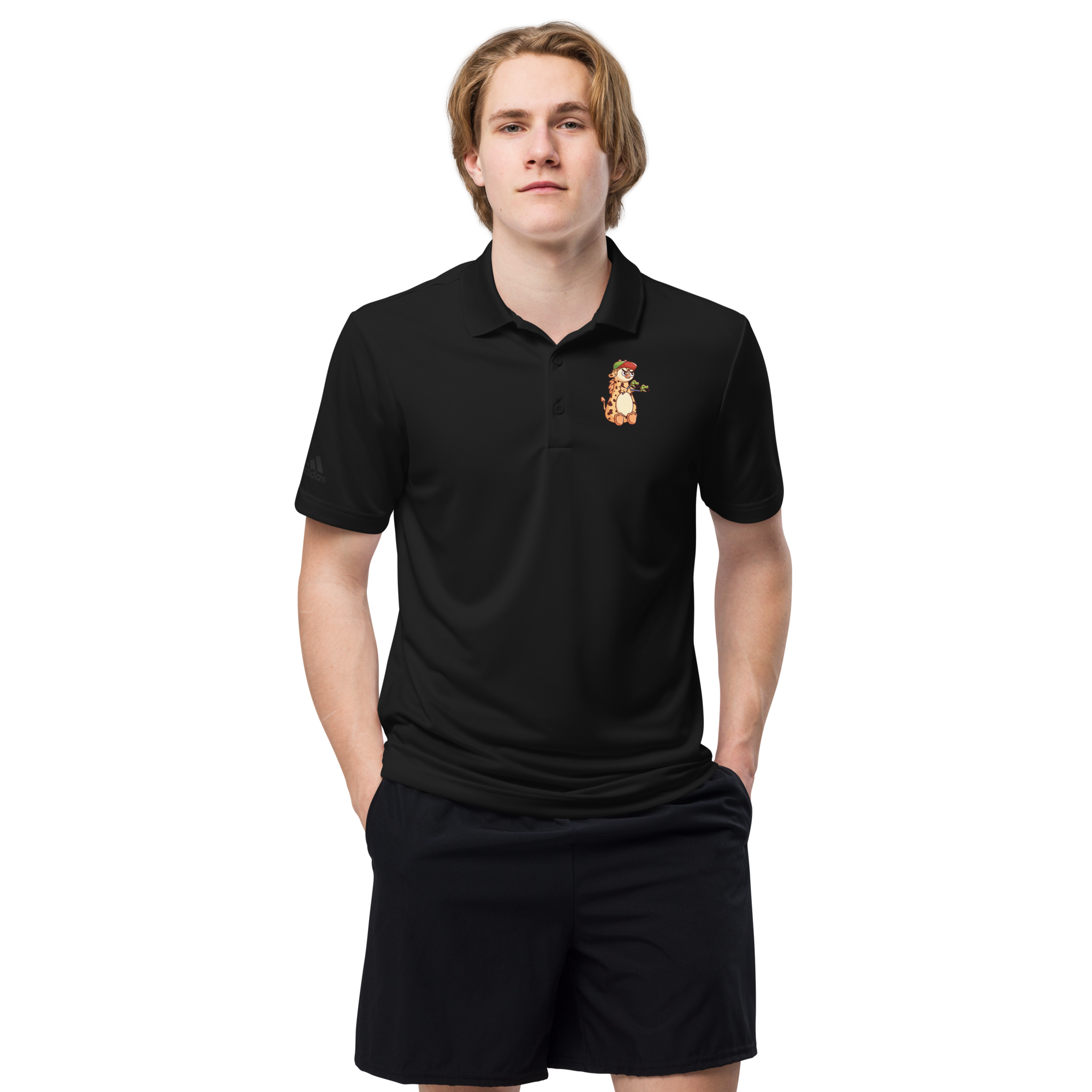 Gribetang girafpingvin adidas Premium Polo Shirt Voksen