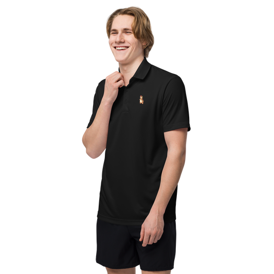 Happy Walk girafpingvin adidas Premium Polo Shirt Voksen