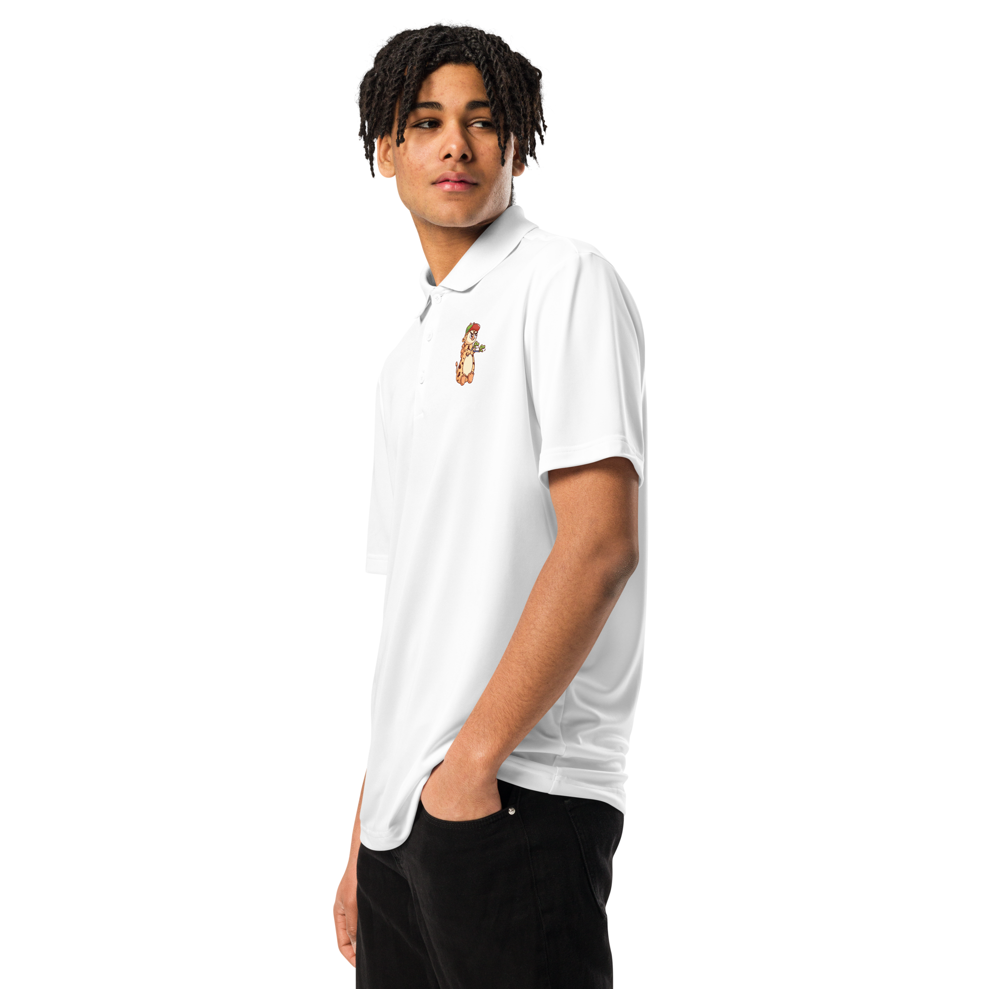 Gribetang girafpingvin adidas Premium Polo Shirt Voksen