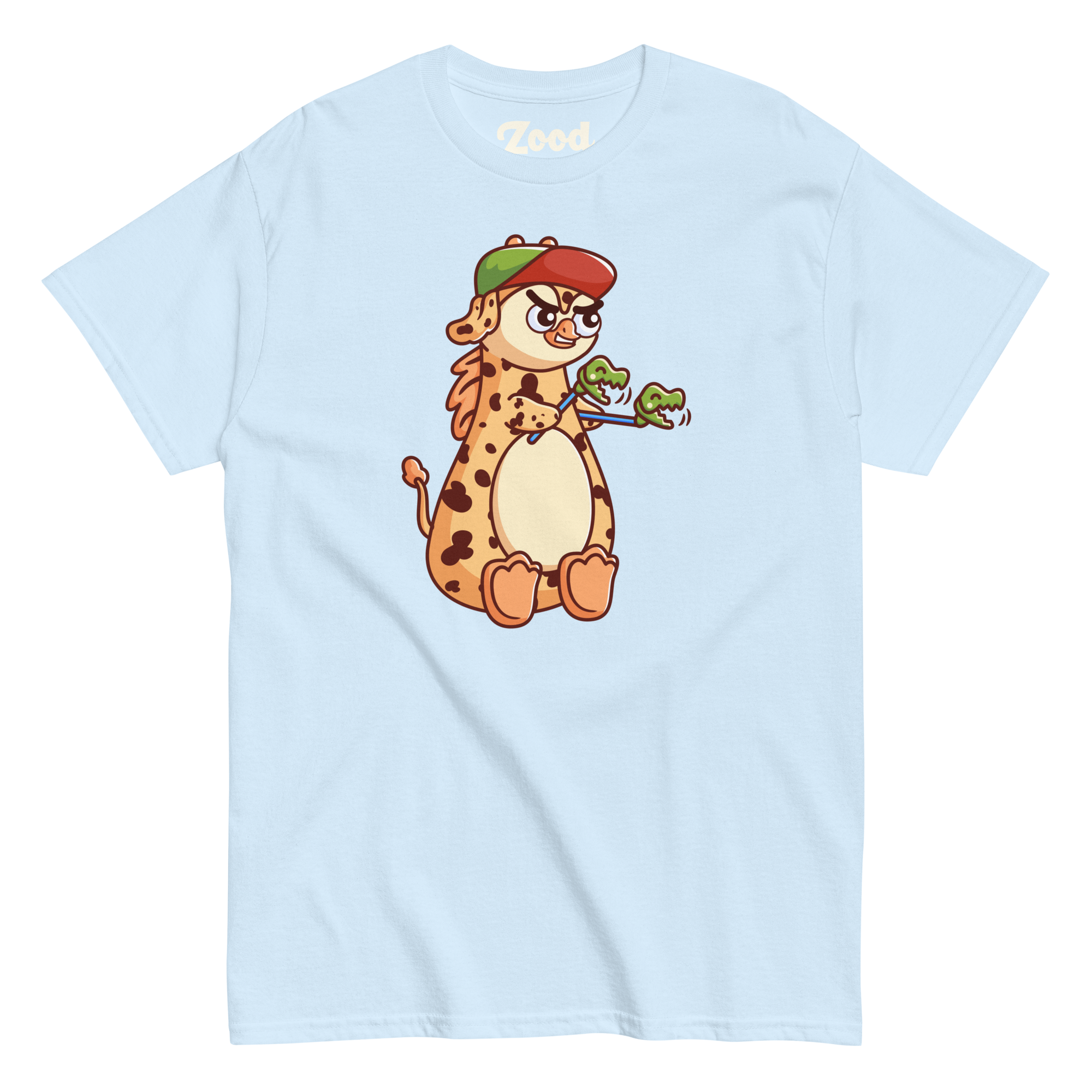 Gribetang girafpingvin Voksen T-shirt (Ekstra tyk)