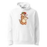 Kaffe girafpingvin Voksen Eco Hoodie