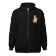 Kaffe girafpingvin Voksen Zip Hoodie