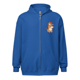 Kaffe girafpingvin Voksen Zip Hoodie