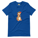 Bubble Tea girafpingvin Voksen T-shirt [Ekatra blød]