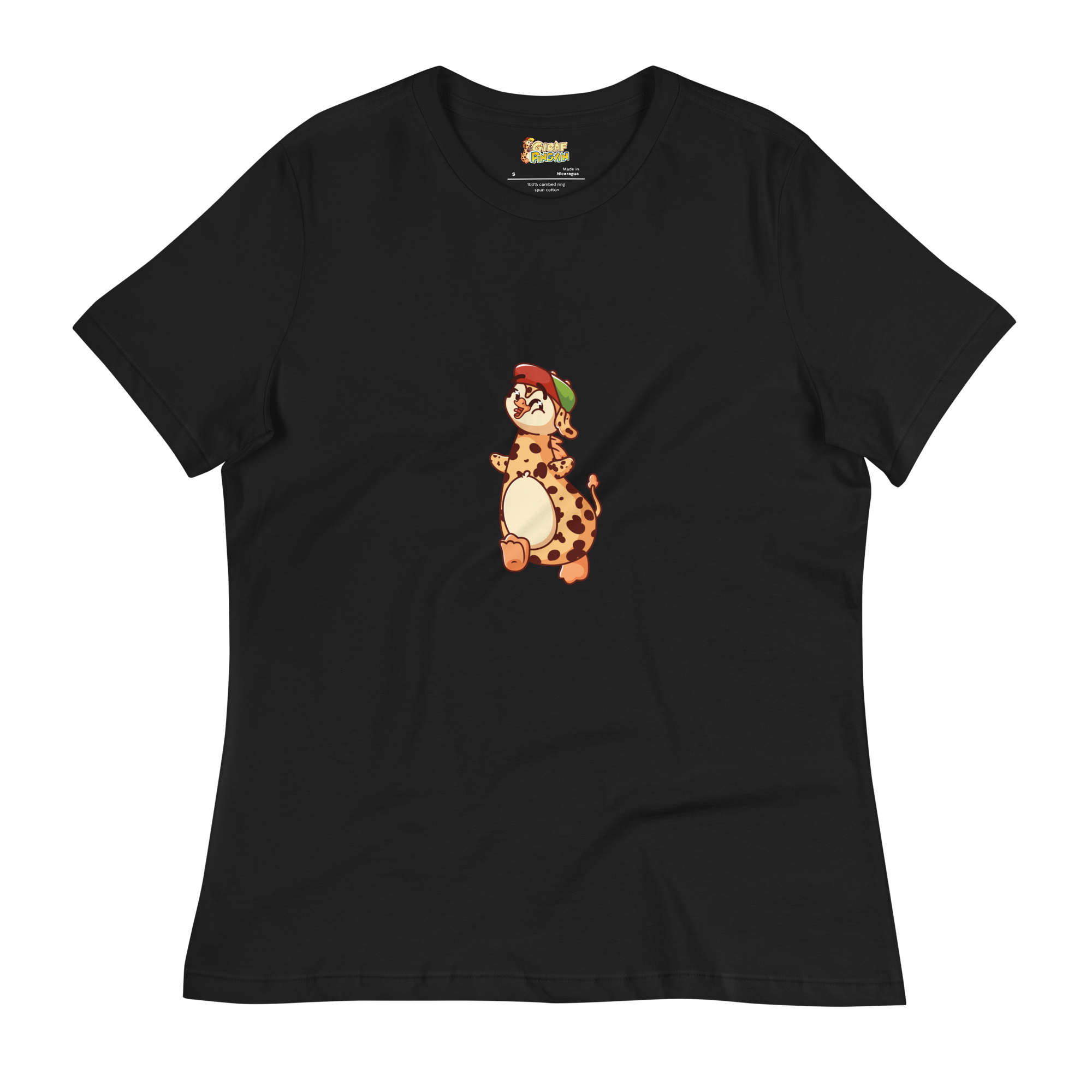 Happy Walk girafpingvin Voksen Relaxed-fit Woman T-Shirt