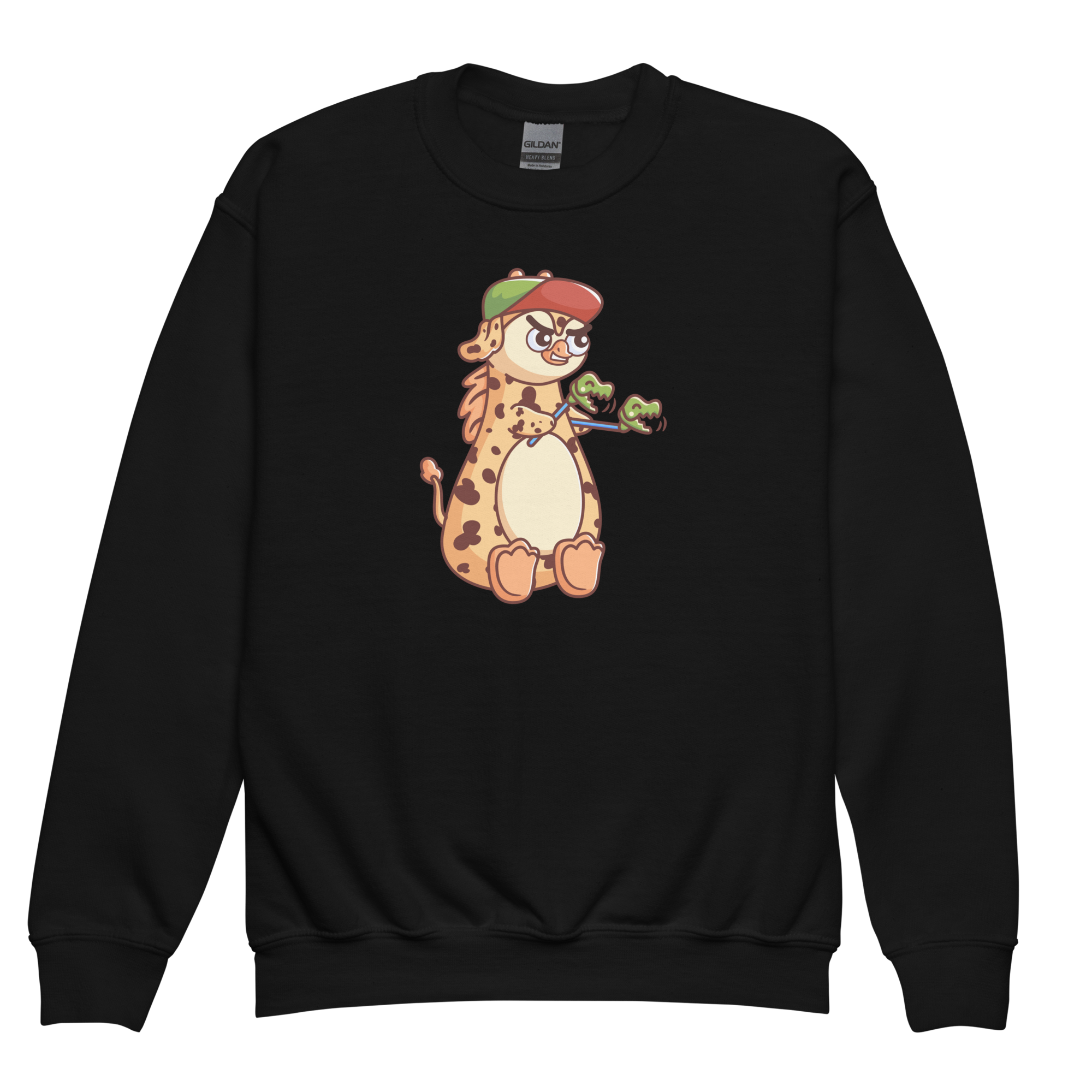 Gribetang girafpingvin Børne Sweatshirt (Premium)