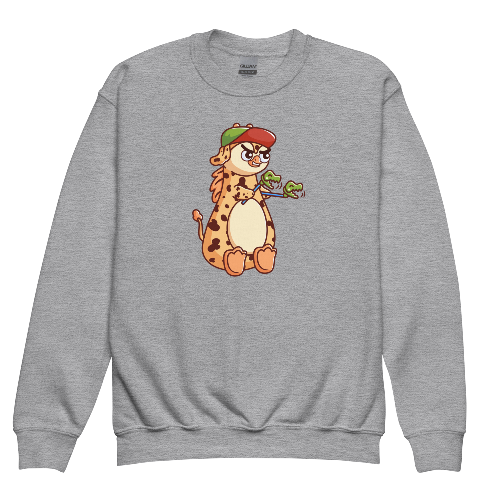 Gribetang girafpingvin Børne Sweatshirt (Premium)