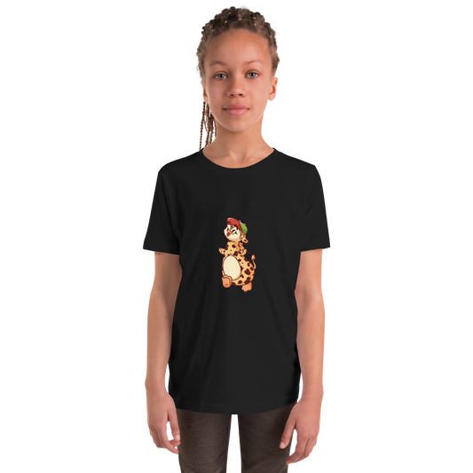 Happy Walk girafpingvin Børne T-shirt [Ekstra blød]